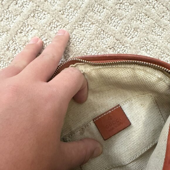 Gucci Soho Disco Crossbody Bag – Brick/Orange Leather - Picture 6 of 11